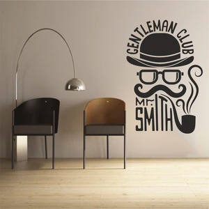 Hepsi Duvar Gentleman Club Duvar Sticker