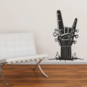 Hepsi Duvar Rock Guitar Duvar Sticker