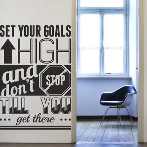 Hepsi Duvar Set Your Goals Duvar Sticker