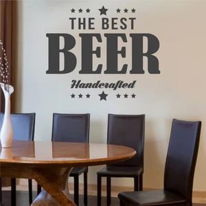 Hepsi Duvar The Best Beer Duvar Sticker