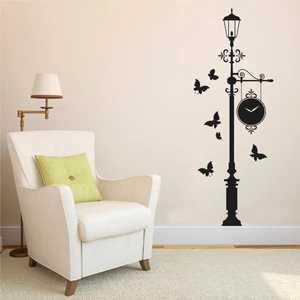 Hepsi Duvar Street Clock Duvar Sticker