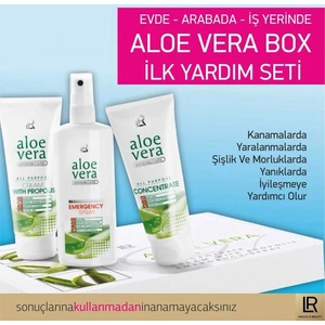 Lr Aloe Vera Box İlk Yardım Ve Cilt Bakımı Setiniz