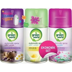 Green World Green World Oda Spreyi 3 X 250 Ml