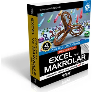 Kodlab Yayınları Projeler ile Excel ve Makrolar