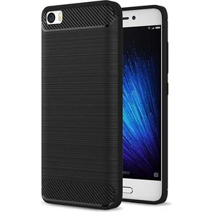 Xiaomi Mi5 Brushed Carbon Silikon TPU Kılıf
