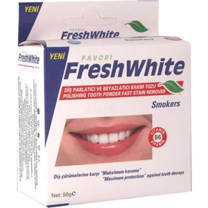Fresh White Diş Tozu Smokers 50 Gr.