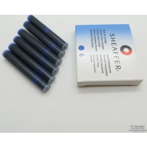 Mavi Kartuş 6'lı Paket  Sheaffer Kartuş