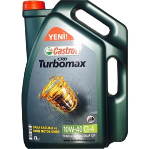 CRB Turbomax 10W-40 CI-4 7 Litre Motor Yağı ( Üretim Yılı: 2023 )