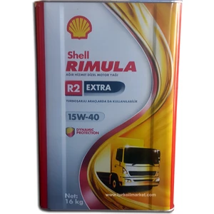 Rimula R2 Extra 15W-40 16 Kg Motor Yağı (Üretim Yılı: 2023)