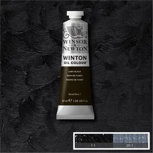Winsor  Newton Winton 37 Ml Yağlı Boya No 25 Lamp Black