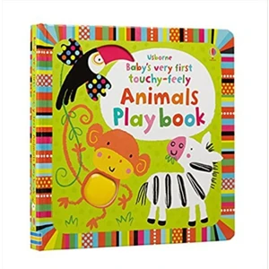 Baby S Very First Touchy-Feely Animals Play Book - Fiona Watt
