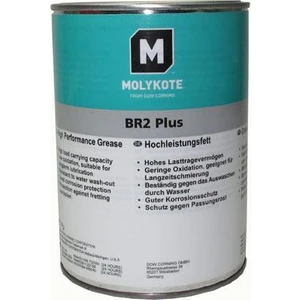 BR2 Plus - 1 kg Molibdenli EP Siyah Gres