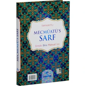 Tam Kayıtlı Mecmuatü’S Sarf Arapça Yeni Dizgi (Emsile, Bina, Maksud, İzzi)(Ciltli)