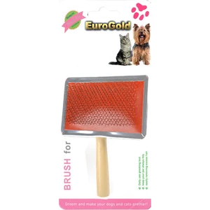 Eurogold  Kedi / Köpek Tahta Saplı Fırça  X Large