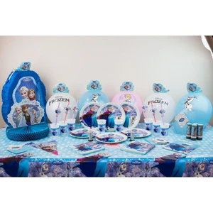 Sihirli Parti Frozen Doğum Günü Süper Parti Seti 24 Kişilik