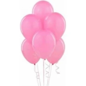 Sihirli Parti Metalik Balon Pembe (20 Adet)