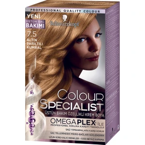 Colour Specialist Altın Parıltılı Kumral 7.5