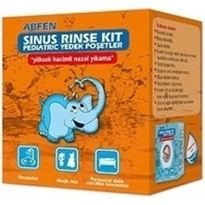 Abfen Sinus Rinse Kit Yedek Poşetler Pediatric 50 Adet