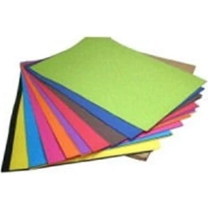 Sim Fon Kartonu 25X35 Cm 100 Gr 10 Adet Karışık Renklerde