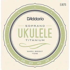 Daddarıo Ej87S Ukulele Teli Set Soprano Tıtanıum Ukulele