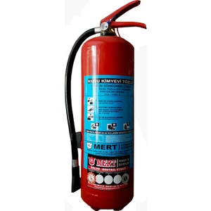 Denizcilik/Marine (Sörvey) Sertifikalı 6 Kg ABC Tozlu Yangın Söndürme Tüpü