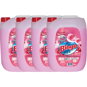 Soft 5 L Gülpembe 4 Adet