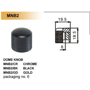 Dr. Parts MNB2/BK Kubbe Potans Başlığı