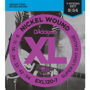 EXL120-7 7 Telli Elektro Gitar Teli (9-54)