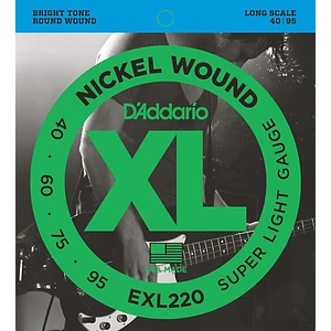 Daddarıo Exl220 Bas Tel Set Super Softlong Scale(.040)