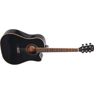 Ad880Cebk Elektro Akustik Gitar Siyah Ladin Kapak