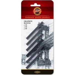 Koh-İ Noor Grafit Kömür Kalem Seti 6'lı