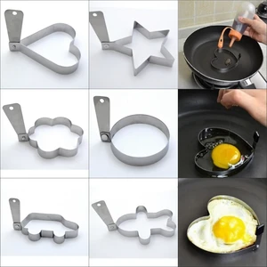 Şekilli Omlet Pişirme Kalıbı 6'lı Set