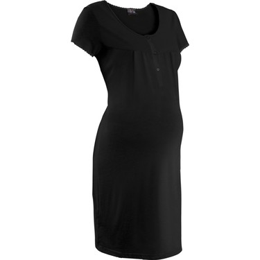 bonprix Nice Size Siyah Hamile Giyim Gecelik 34-54 Beden Fiyatı