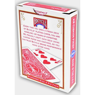 Bicycle Standart Poker İskambil Oyun Kağıdı (4 Tarafı Yazılı Fiyatı