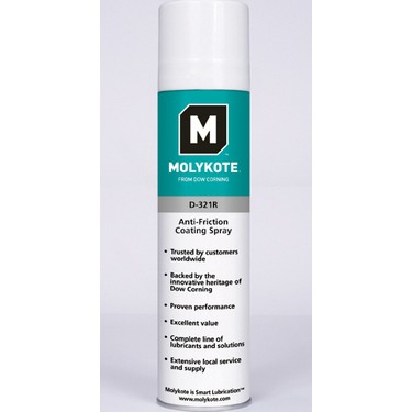 Molykote D-321R - 400 ml Kuru Yağlama Spreyi Fiyatı