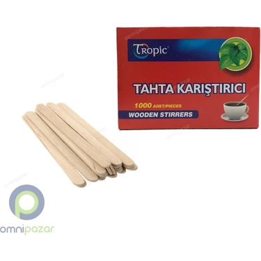 Tropic Ahşap Tahta Karıştırıcı