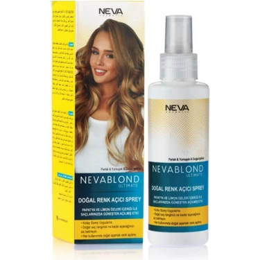 Nevablond Ultimate Doğal Renk Açıcı Sprey 150