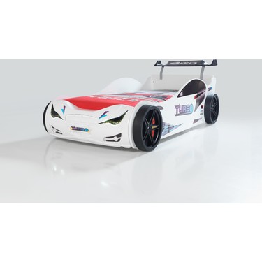 mvn 1 eco arabali yatak beyaz cocuk karyolasi fiyati