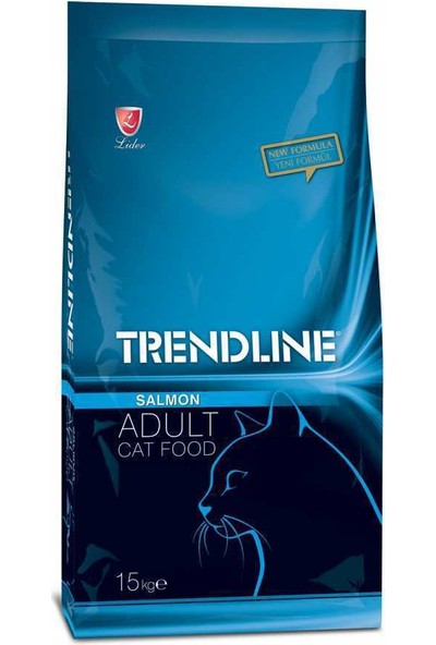Trendline Somon Balıklı Yetişkin Kedi Maması 15 Kg