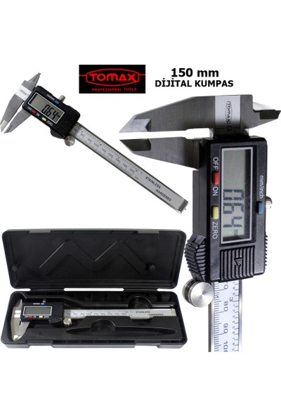 Tomax Digital Kumpas 150 Mm