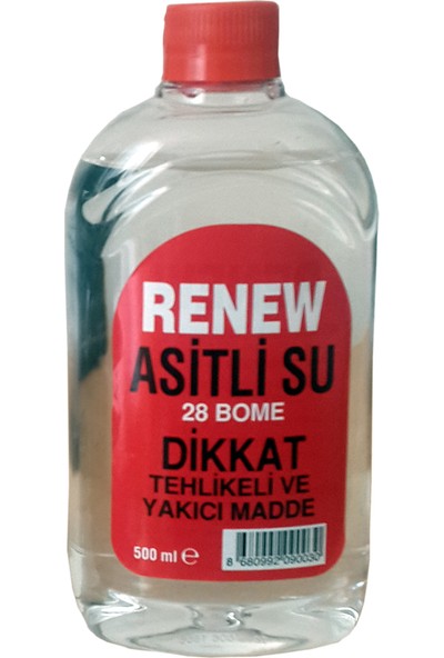 Renew Asitli Su (Akü Asiti) - 500 ml