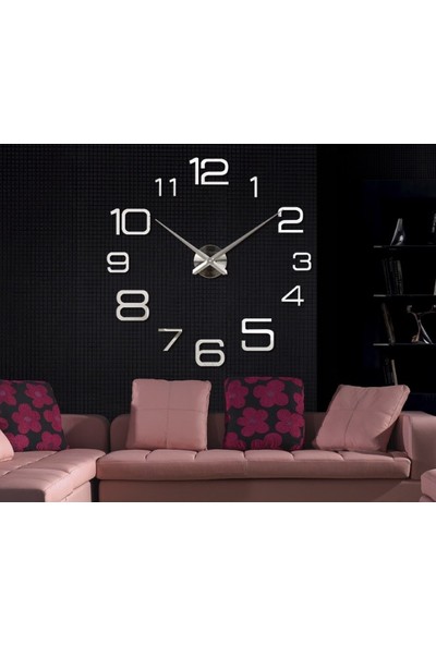 Dıy Clock Yeni Nesil 3D Duvar Saati Model 11