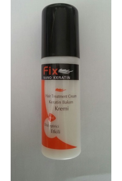Fix Nano Keratin 125 Ml Haır Treatment Cream Düzleştirici + Bakım