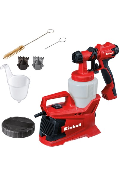 Einhell Boya Tabancası Tc-Sy 600 S (600 W, 1000 Ml Hazne, 2 Adet Nozul, Temizleme Kiti Ve Viskozite Kabı)