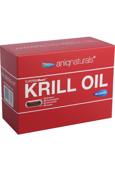 Aniqnaturals Superba boost Krill Oil Yağı 60 Licaps