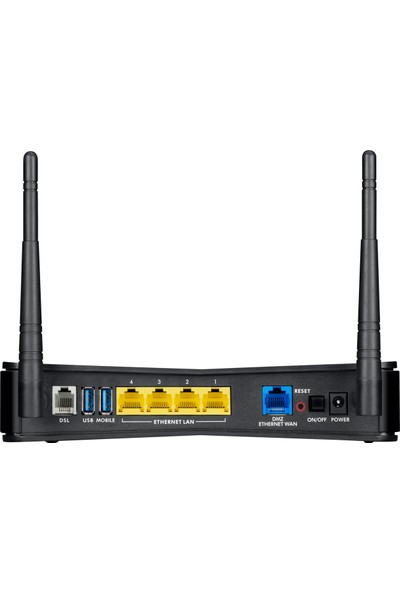 Zyxel SBG3300N 4 Port 300Mbps Kablosuz N ADSL2+ VDSL2 Multi WAN Modem Router