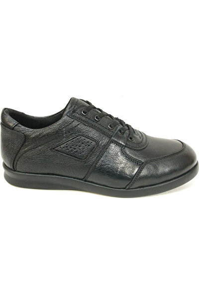 Le Monad Siyah Bağcıklı Casual Erkek Ayakkabı