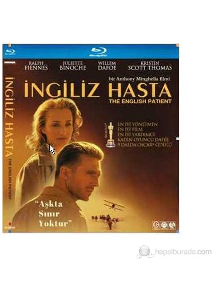 The English Patient (İngiliz Hasta) (Blu-Ray Disc)