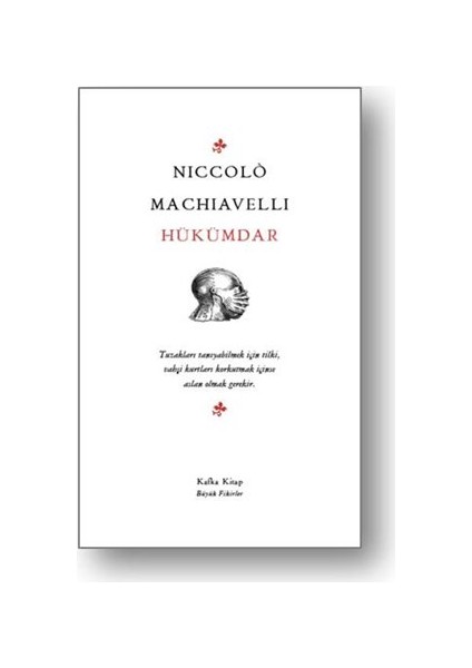 Hükümdar - Niccolo Machiavelli