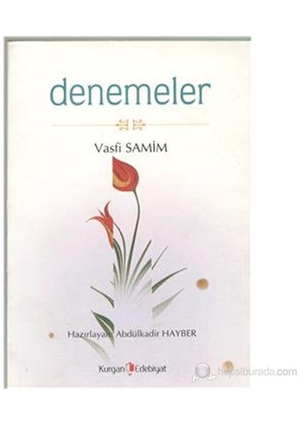 Denemeler-Vasfi Samim